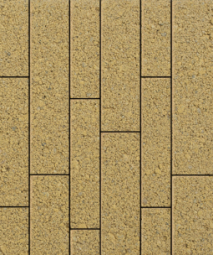 Тротуарная плитка Поревит Регата Гранит Желтый 60 мм, 5 плит