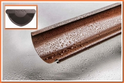 Желоб водосточный NL-805 Серо-Коричневый