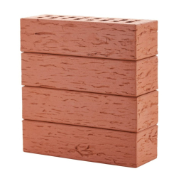 Кирпич клинкерный фасадный «Классика» «Лондон» «Береста» красный пустотелый Евро 0,7НФ